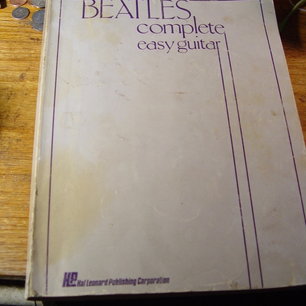 beatles complete easy guitar book